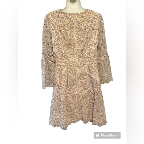 Eliza J Fit & Flare Lace Dress Sz 6 - Picture 6 of 12
